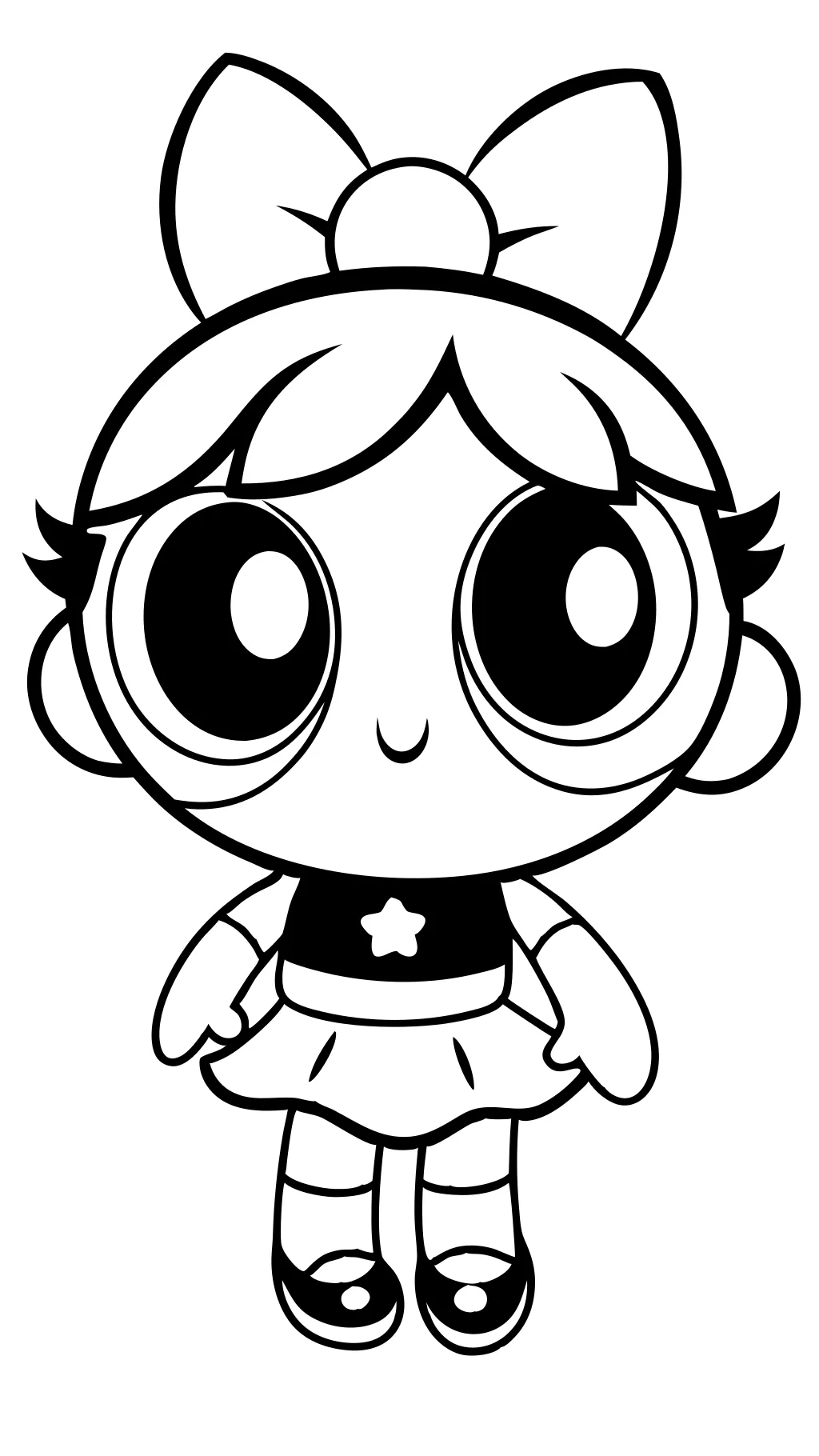 coloriage de powerpuff